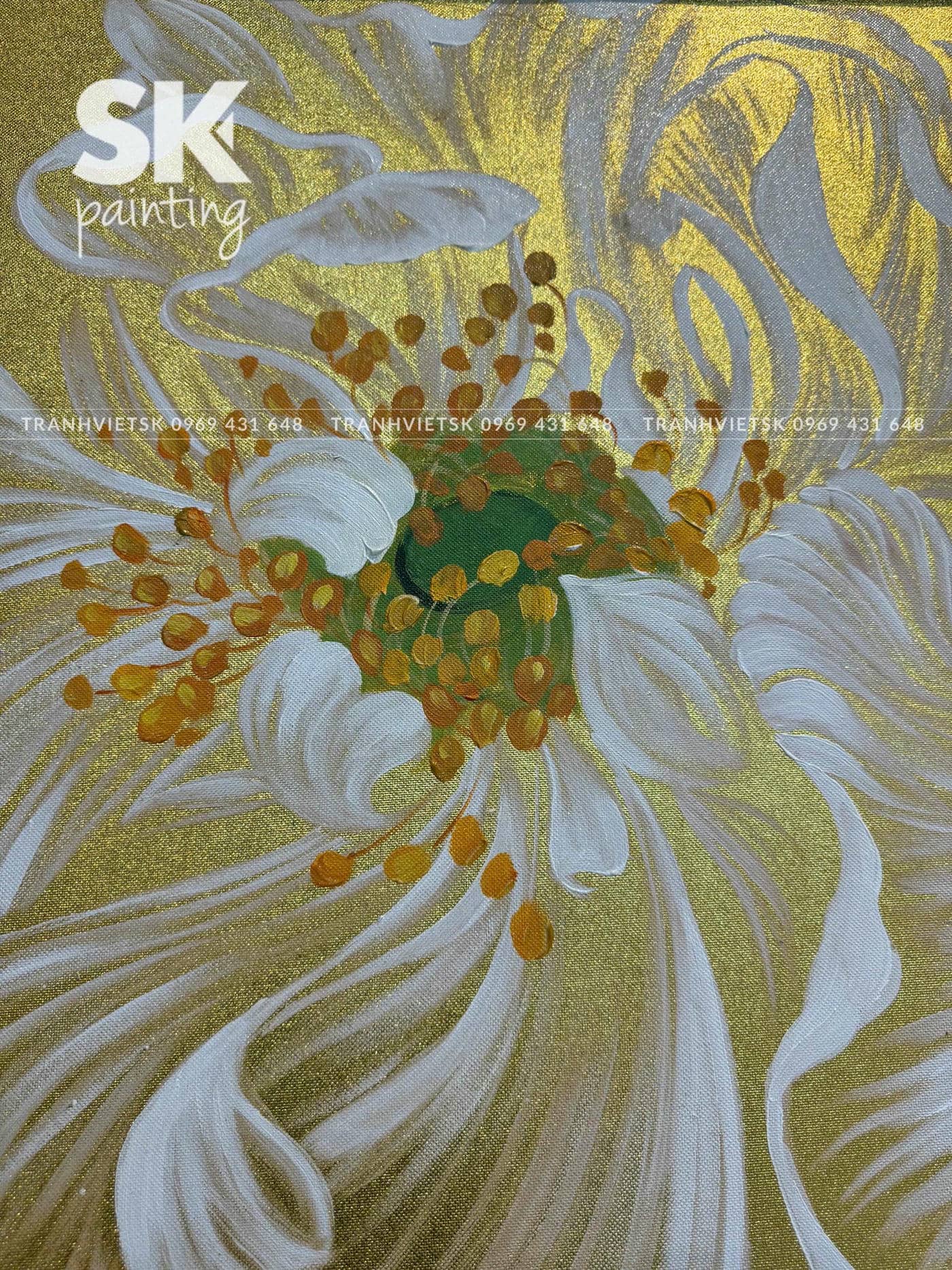 Phù Dung Kim An - kích thước 70x70cm - Ảnh 5