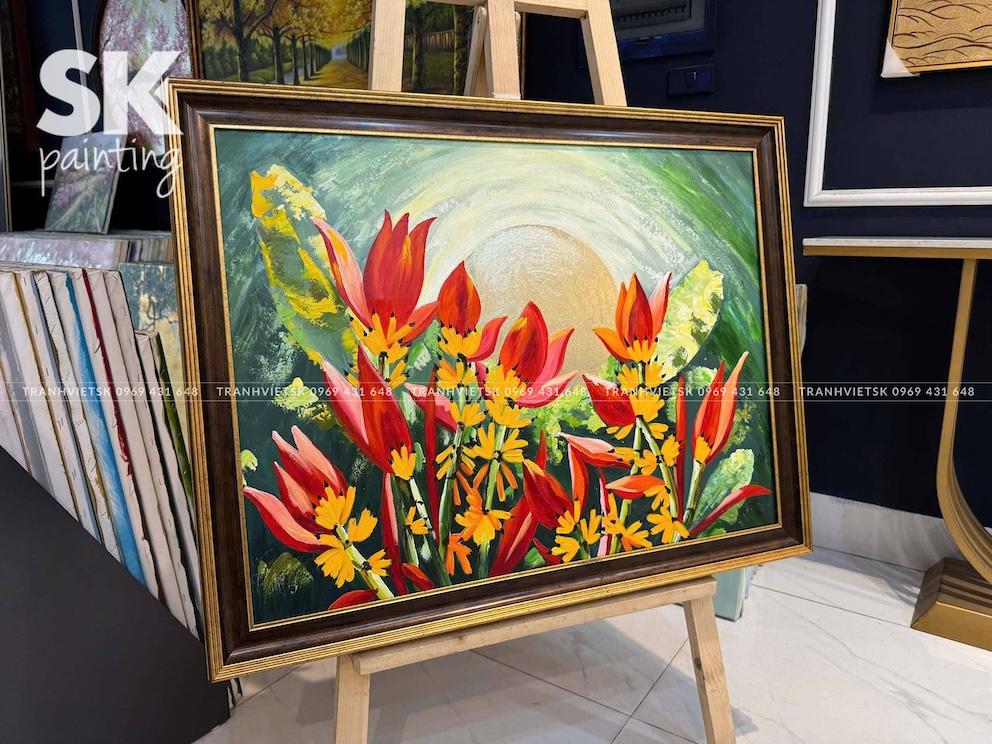 Vũ Khúc Ánh Trăng - lòng tranh 60x80cm - Ảnh 3