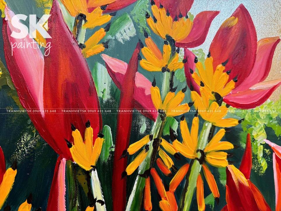 Vũ Khúc Ánh Trăng - lòng tranh 60x80cm - Ảnh 5