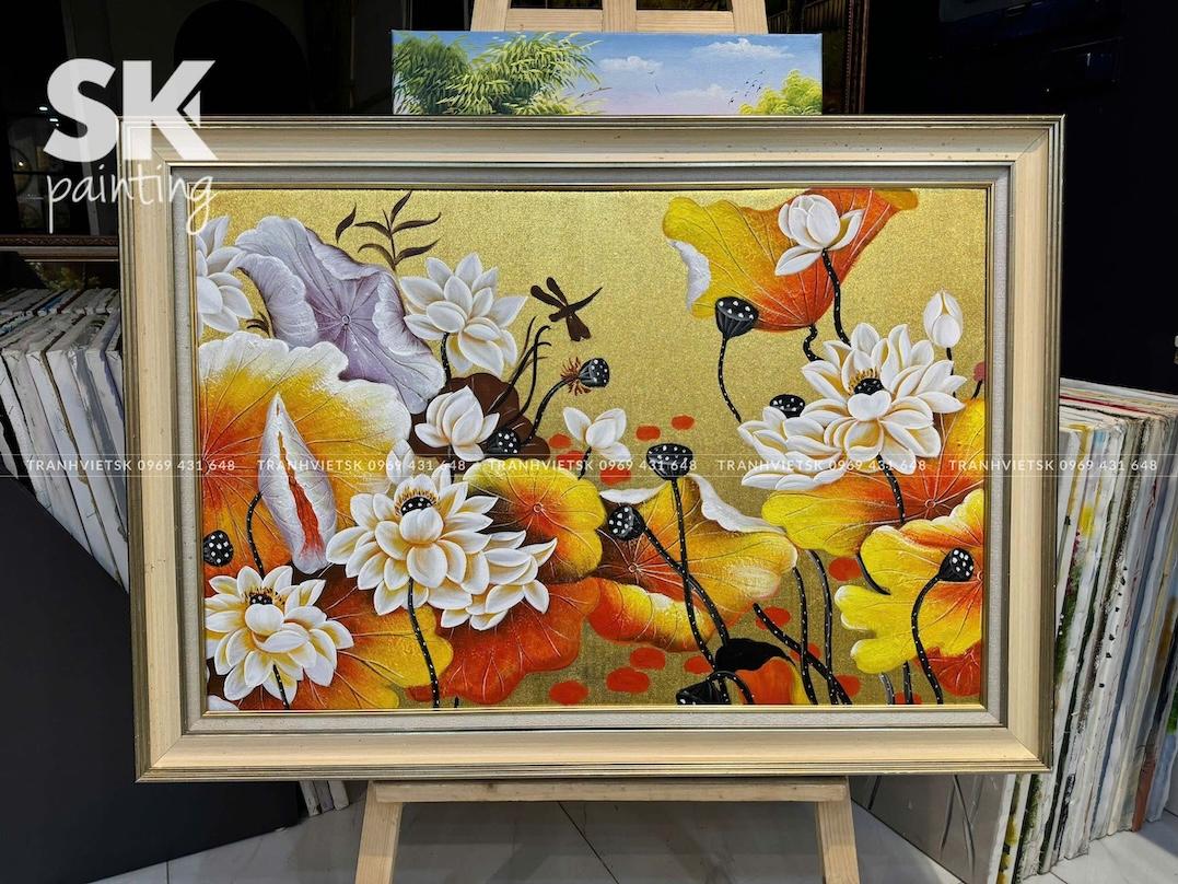 Hoàng Liên Kim Phát - lòng tranh 60x90cm