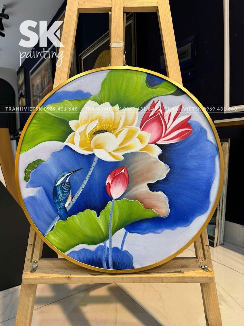 Hoa Sen - tròn 60cm