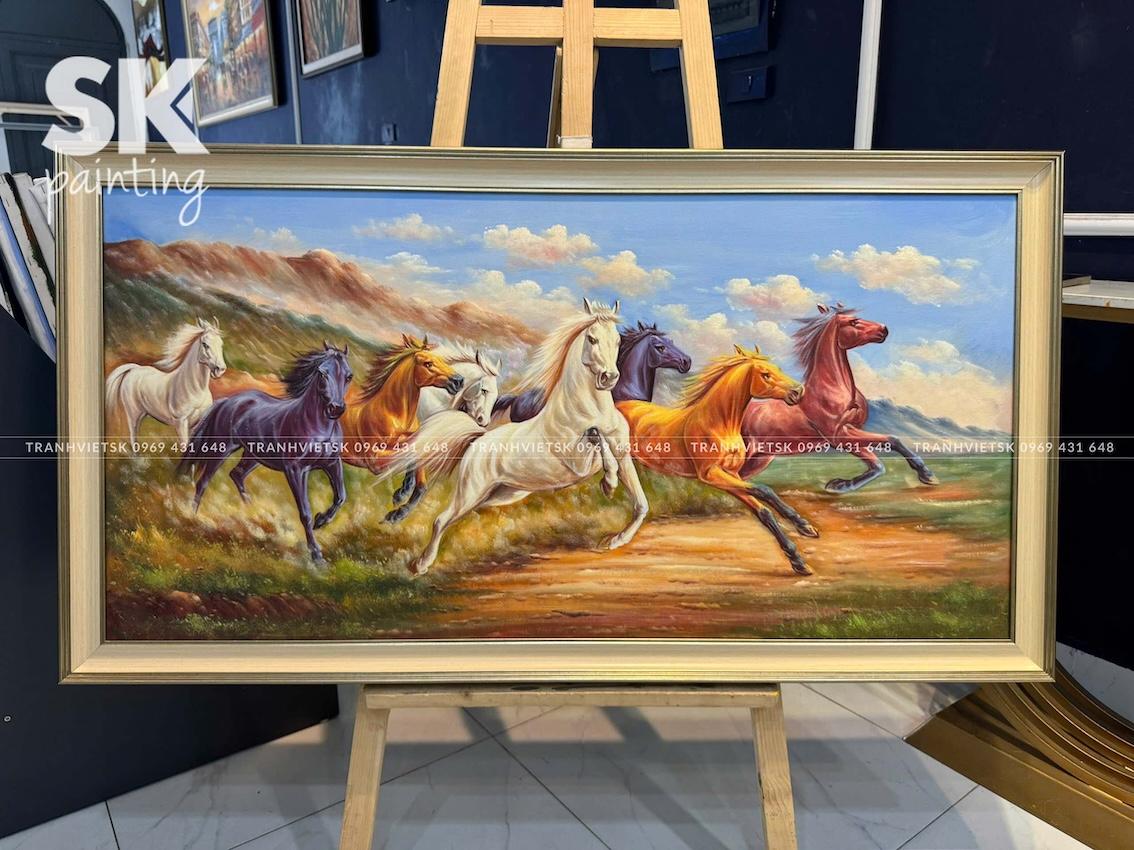 Mã Đáo Thành Công - lòng tranh 60x120cm