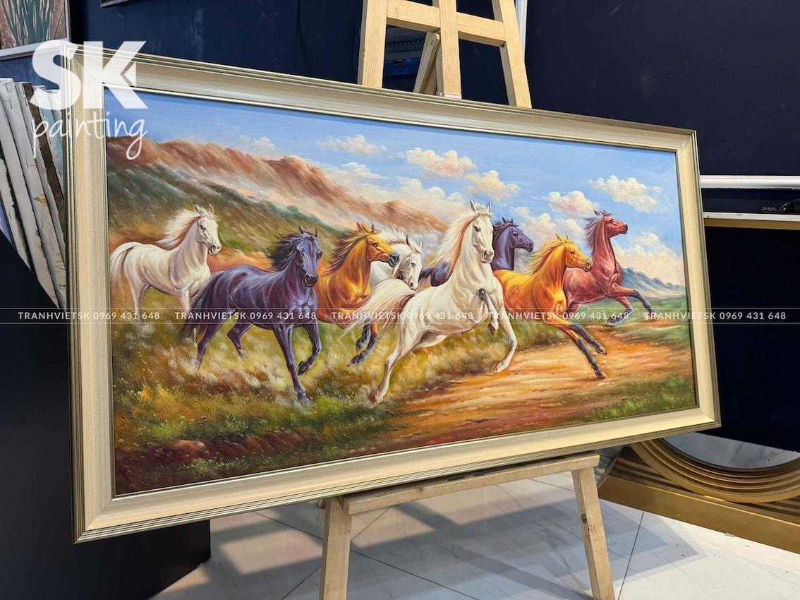 Mã Đáo Thành Công - lòng tranh 60x120cm - Ảnh 3