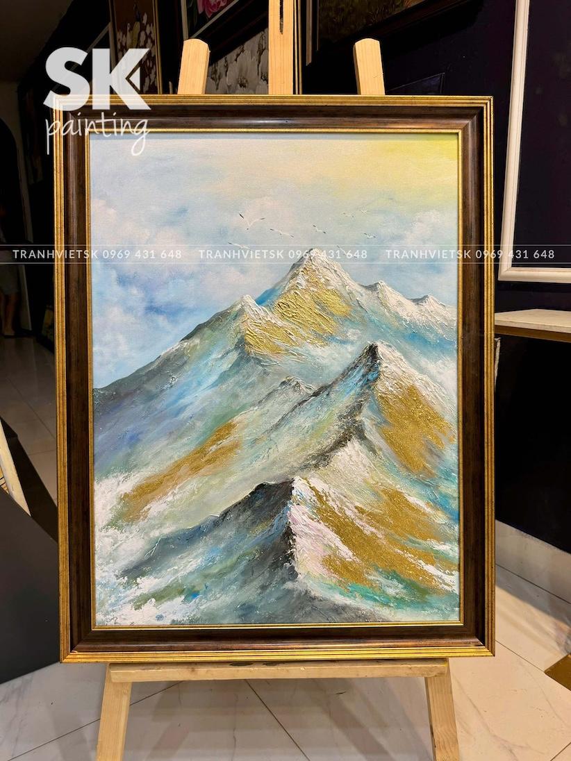 Thanh Sơn Kim Tuế - lòng tranh 60x80cm