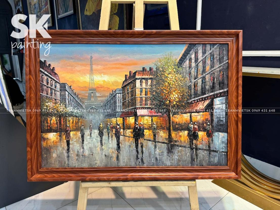 Ký Ức Paris 1 - lòng tranh 60x90cm