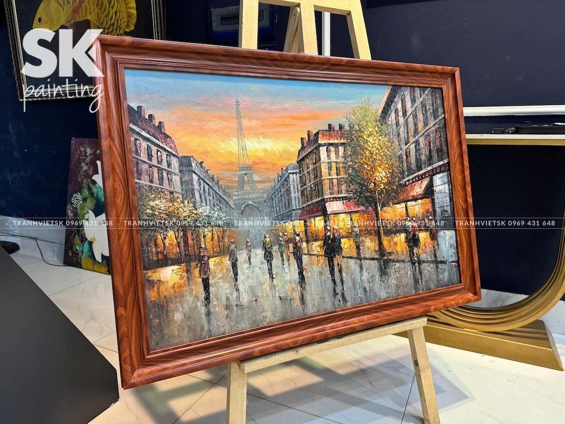 Ký Ức Paris 1 - lòng tranh 60x90cm - Ảnh 3