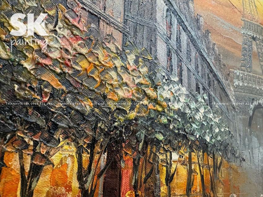 Ký Ức Paris 1 - lòng tranh 60x90cm - Ảnh 5