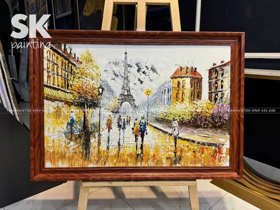 Ký Ức Paris 2 - lòng tranh 60x90cm