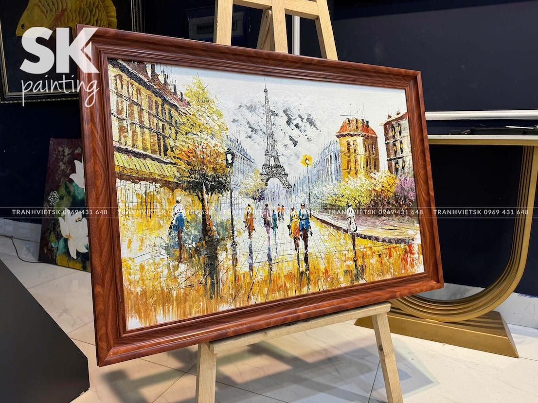 Ký Ức Paris 2 - lòng tranh 60x90cm - Ảnh 3