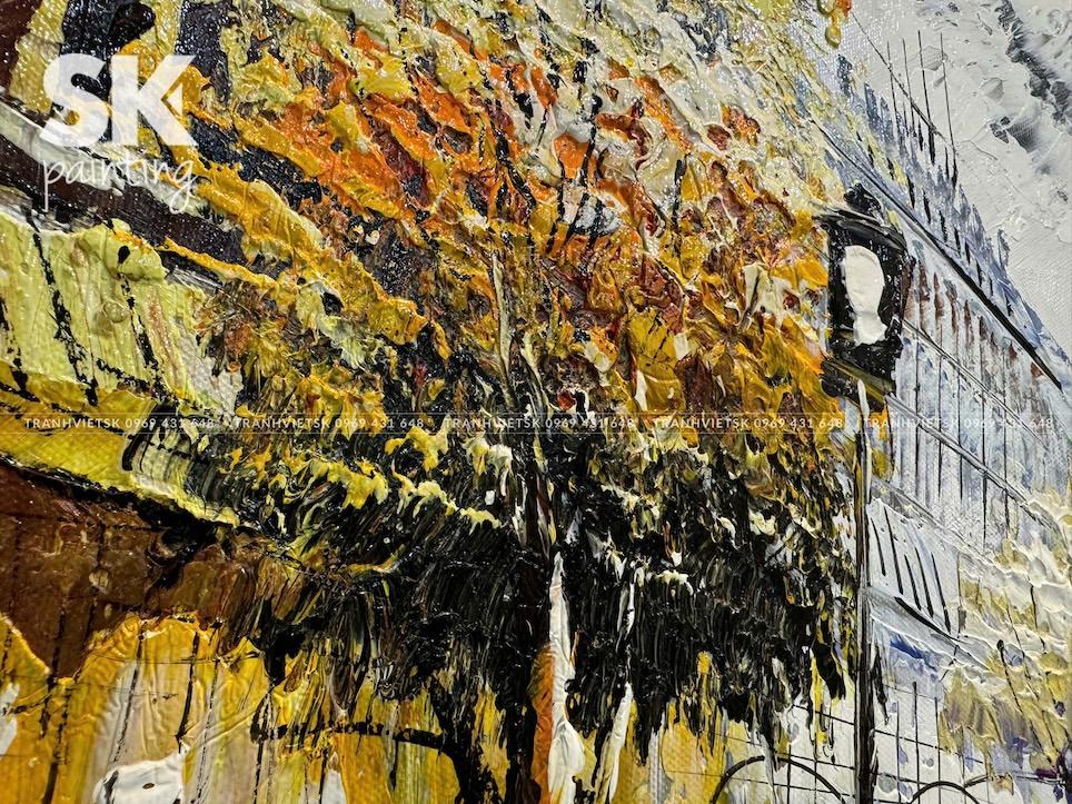 Ký Ức Paris 2 - lòng tranh 60x90cm - Ảnh 5