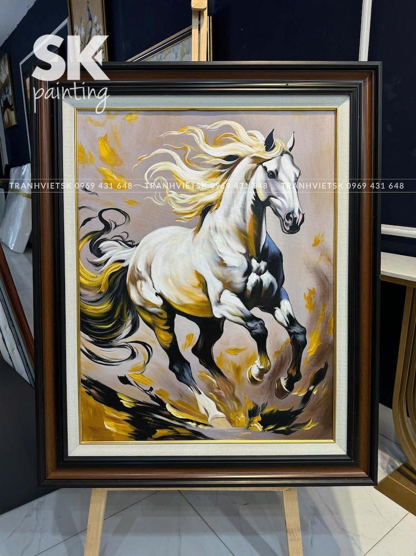 Nhất Mã Vân Phong - lòng tranh 70x90cm