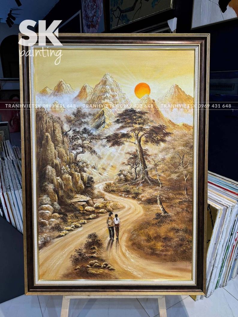 Kim Sơn Bách Niên - Tranh Sáng Tác Độc Quyền - Ảnh 2