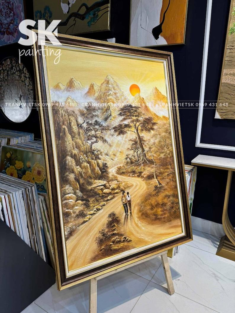 Kim Sơn Bách Niên - Tranh Sáng Tác Độc Quyền - Ảnh 3