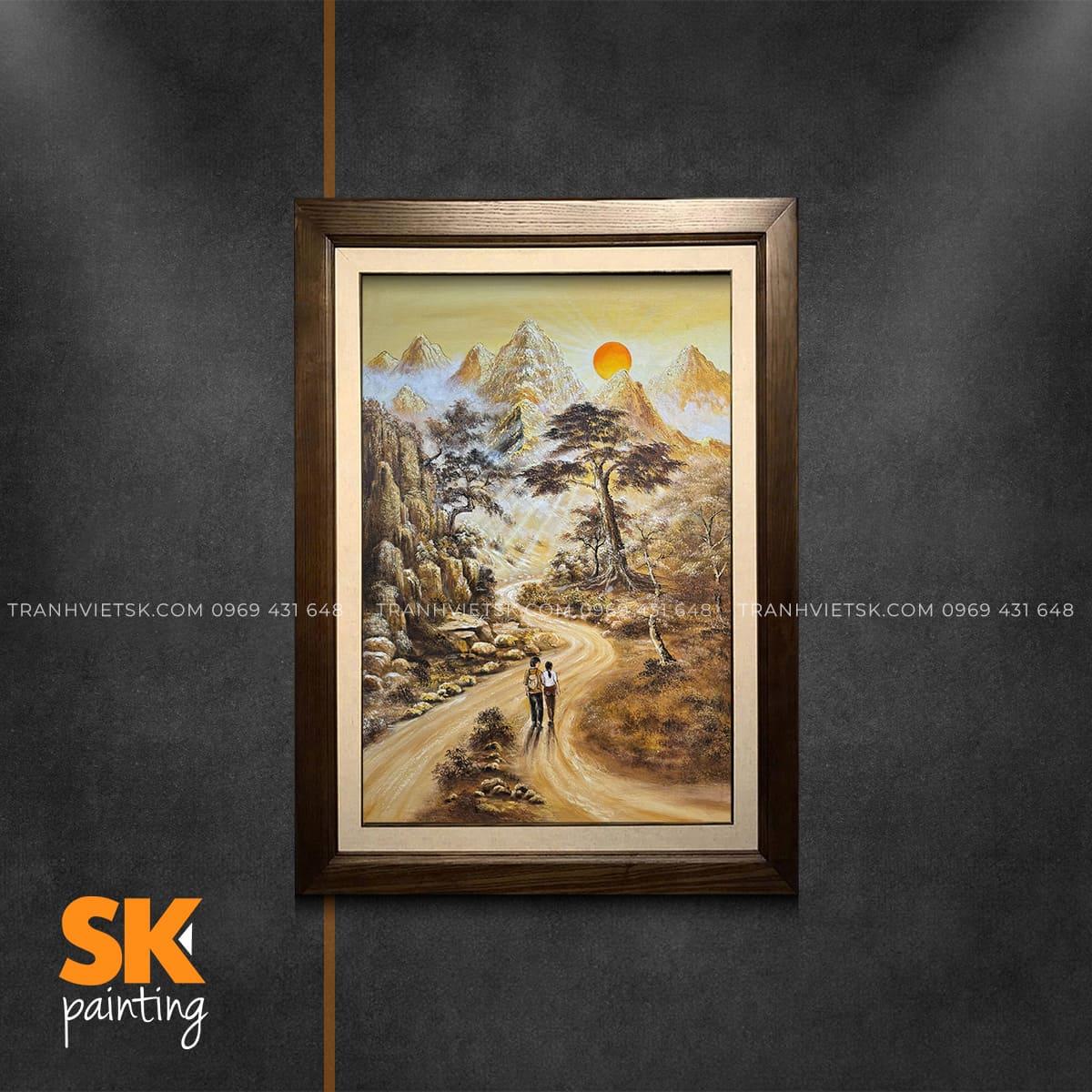 Kim Sơn Bách Niên - Tranh Sáng Tác Độc Quyền