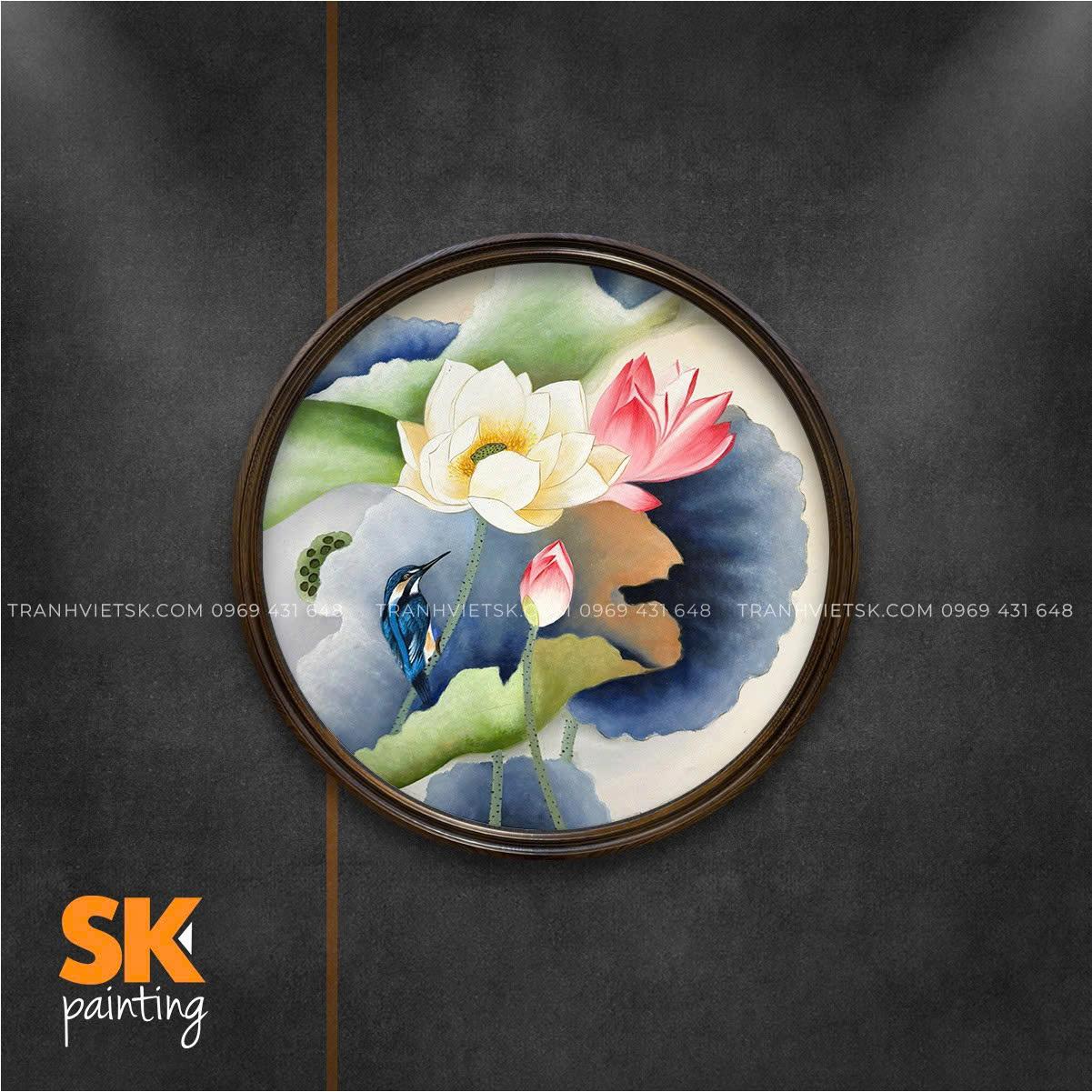 Hoa Sen - tròn 60cm