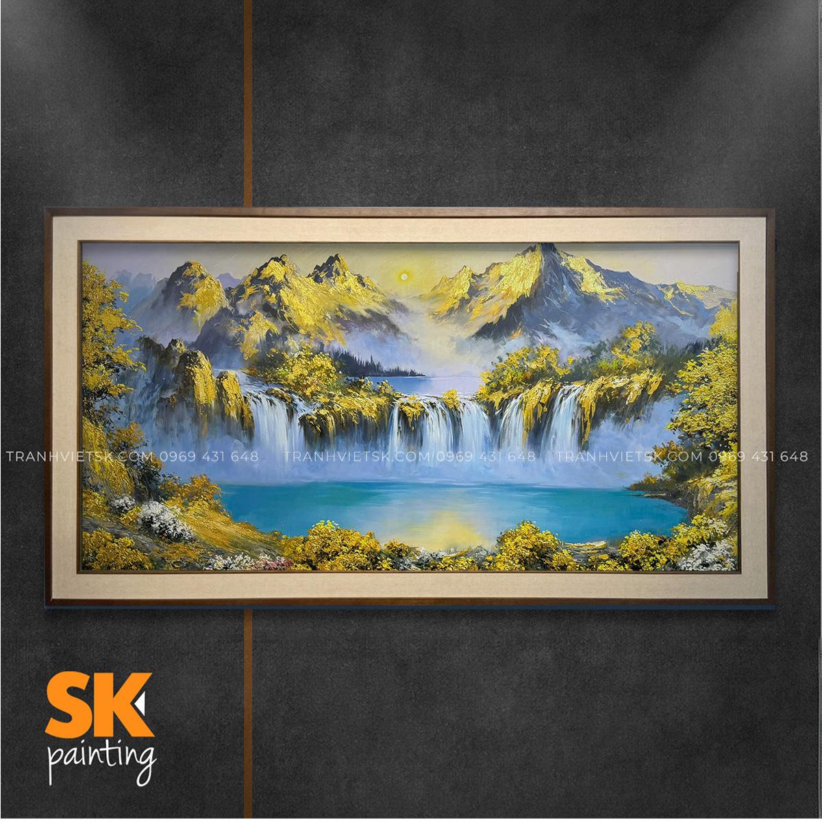 Kim Sơn Thủy Ngọc - Tranh Sáng Tác Độc Quyền