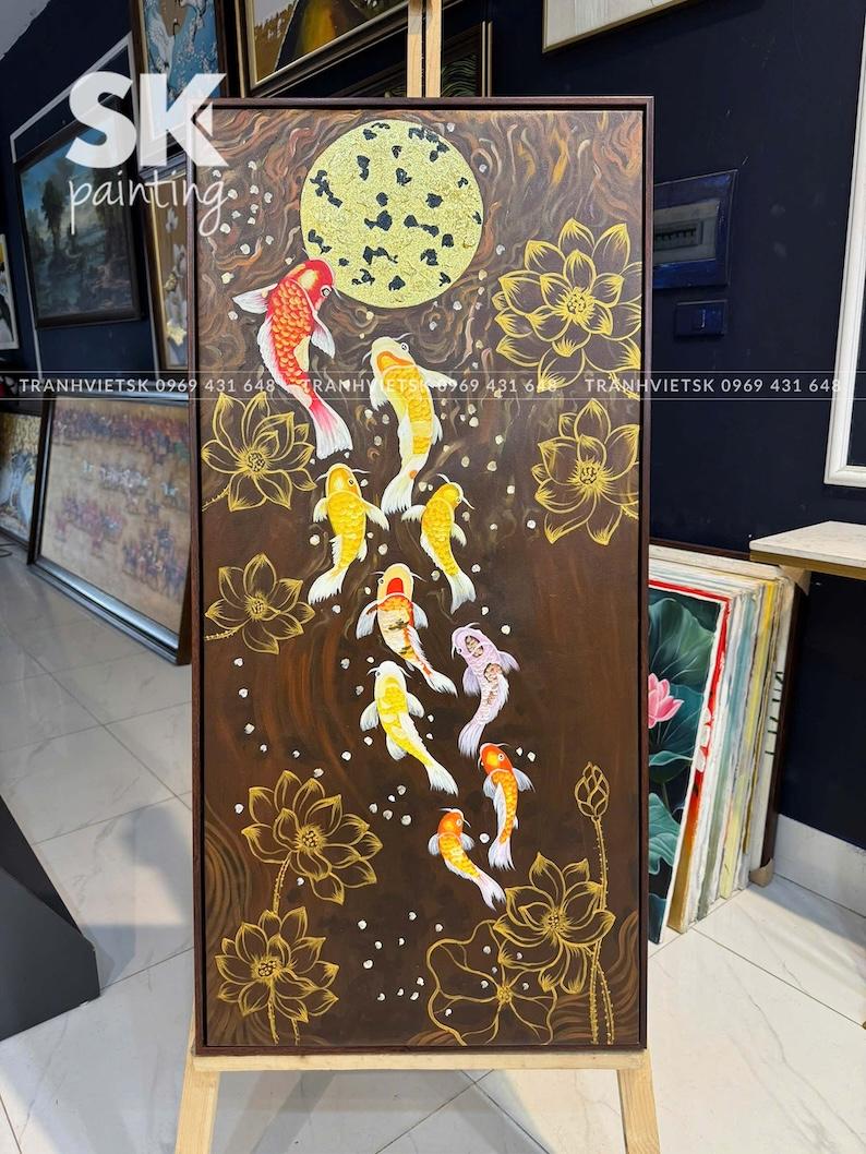 Cửu Ngư Vọng Nguyệt - Ảnh 2