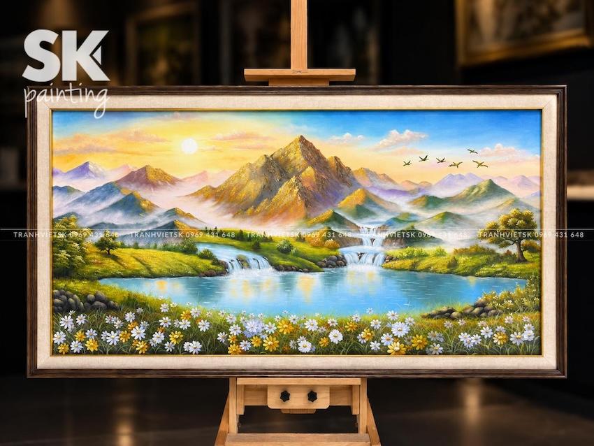 Kim Sơn Thủy Vượng - Tranh Sáng Tác Độc Quyền - Ảnh 3