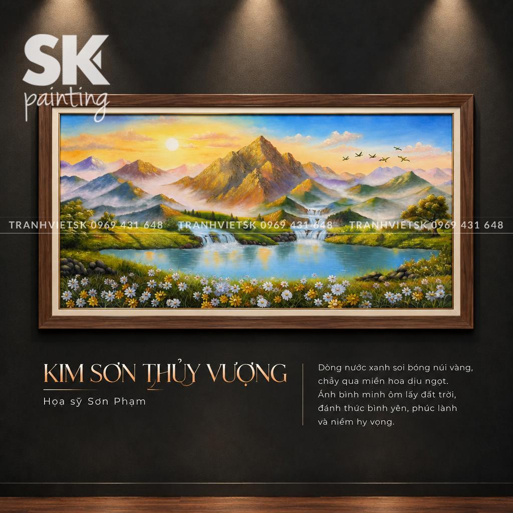 Kim Sơn Thủy Vượng - Tranh Sáng Tác Độc Quyền - Ảnh 2