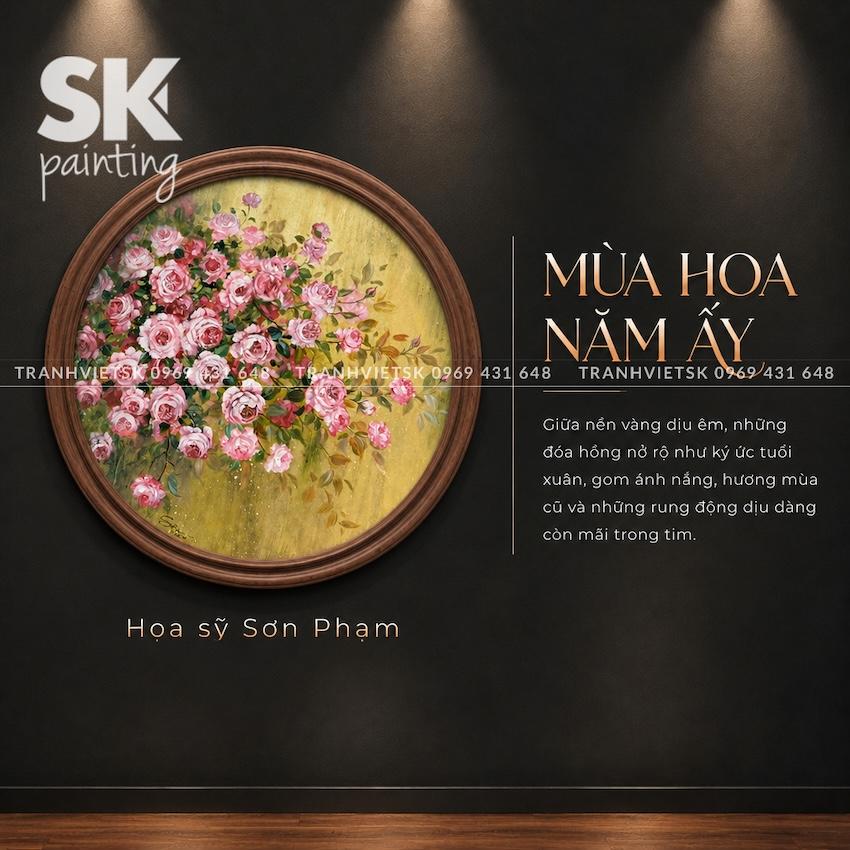 Mùa Hoa Năm Ấy - Tranh Sáng Tác Độc Quyền - Ảnh 2