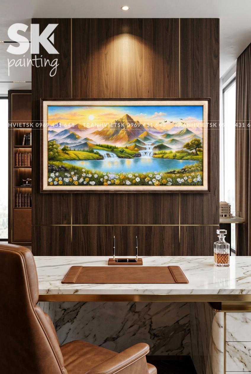 Kim Sơn Thủy Vượng - Tranh Sáng Tác Độc Quyền - Ảnh 9